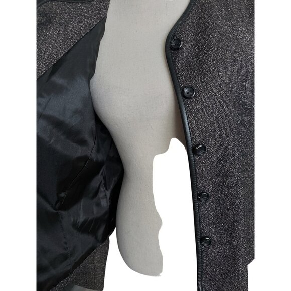 Pendleton Brownish Black Blazer with Button Detail - Picture 4 of 9
